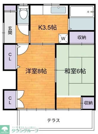 第3安田荘の物件間取画像
